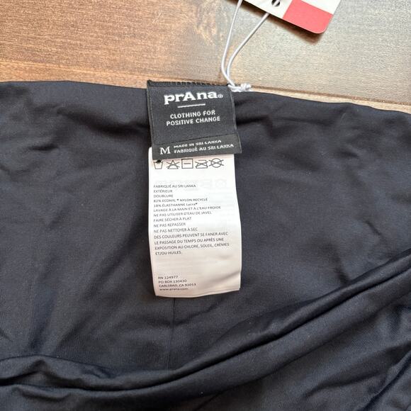 prAna Women's Medium Black Gemma Reversible Swim Bottom NWT - Picture 5 of 8
